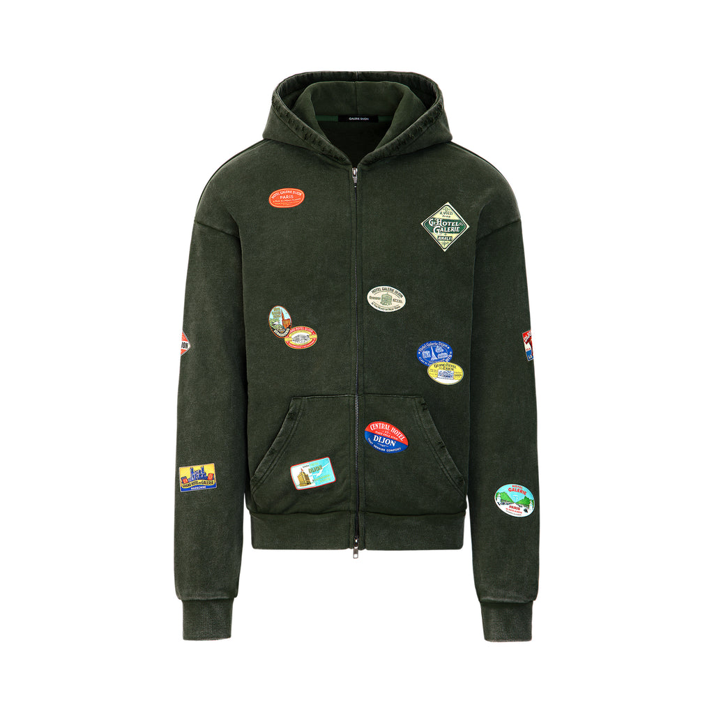 Bon Voyage Zip-Up Hoodie