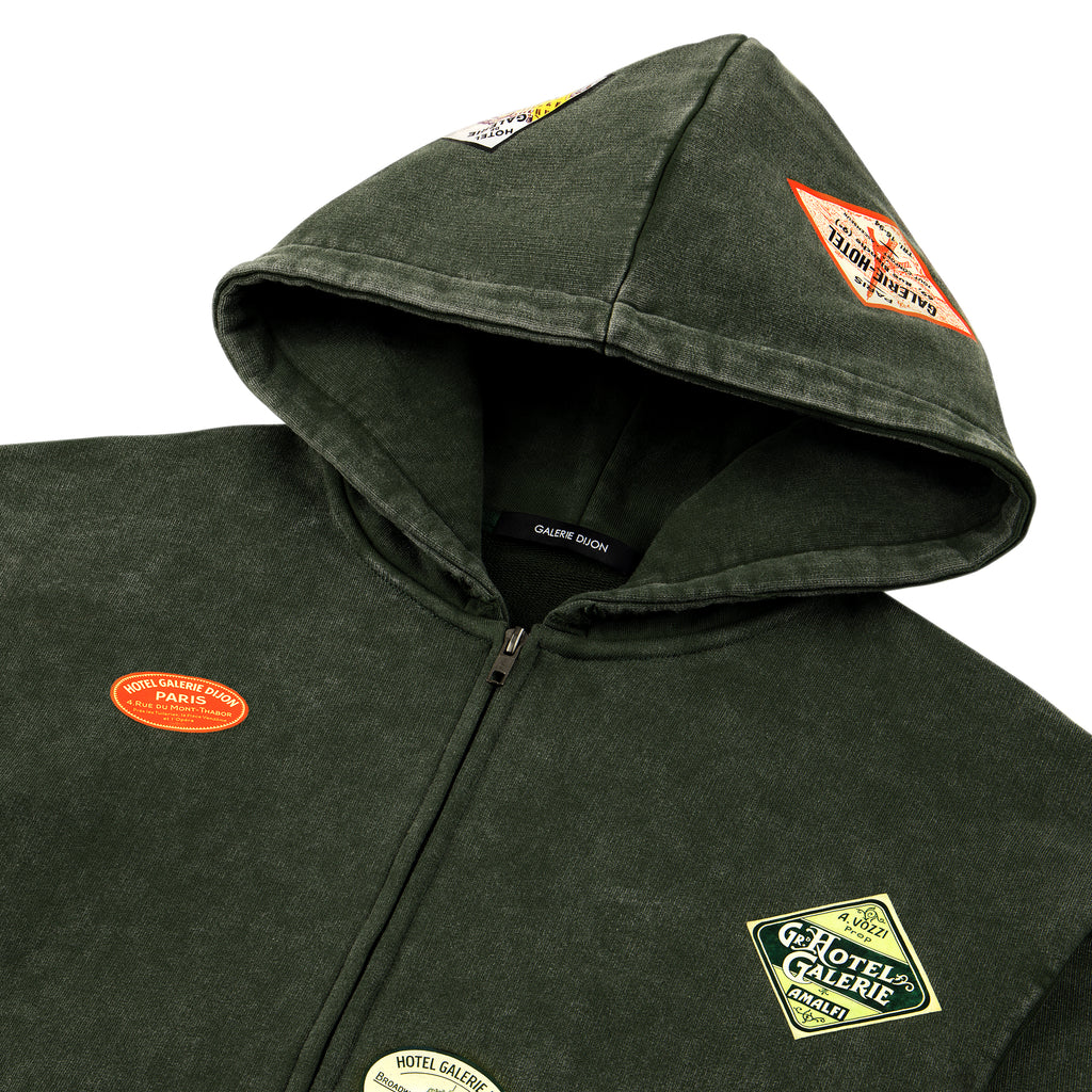 Bon Voyage Zip-Up Hoodie